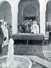 President Doumergue's journey to Morocco