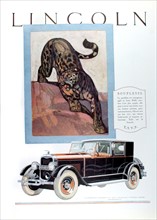 Automobile Ford Lincoln 1927