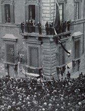 In Italy, 6th anniversary of fascism (March 1925)