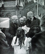 Visit of President Doumergue in the Nord département (1927)
