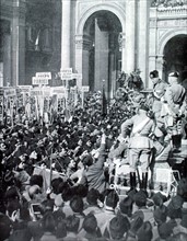 Grande manifestation fasciste à Milan, 1925