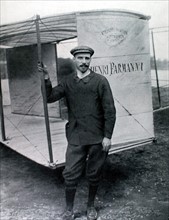 Portrait de l'aviateur Henri Farman (1907)