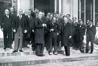 La conférence de la paix à Lausanne (1922)