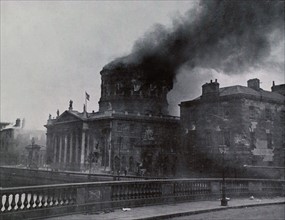 Bataille entre Irlandais (unionistes et indépendantistes) à Dublin, 1922