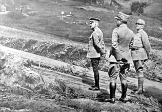 Première Guerre Mondiale. Le prince Louis Napoléon, général de division de l'armée russe