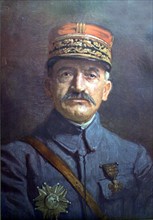 World War I. Portrait of General Maistre