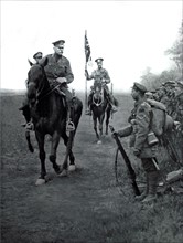 Première Guerre Mondiale. Bataille entre Lens et Soissons (1918)