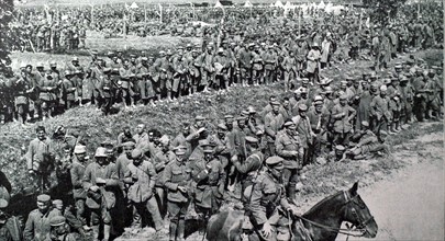 Première Guerre Mondiale. Offensive de la 4ème armée britannique au nord de la Somme (1918)