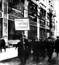 Germany. The Spartakist Uprising (1919)