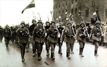Germany. Spartakist Uprising (1919)
