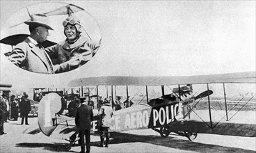 Organization of an air police in Venice, California (1919)