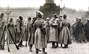 Révolution russe. Le dernier jour passé par Kérensky à Pétrograd (1918)