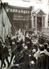 Manifestation à Armagh en Irlande (1918)