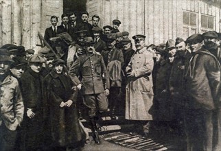 Première Guerre Mondiale. En Allemagne, camp de prisonniers de Holzminden