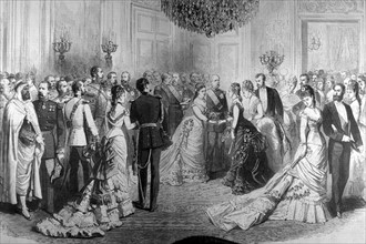 A ball at the Elysée Palace in  Paris