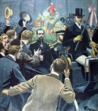 Arrivée du commandant Marchand à Paris du 11-6-1899