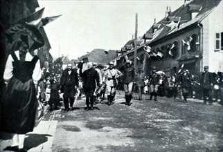 Official visit by Raymond Poincaré to Alsace
