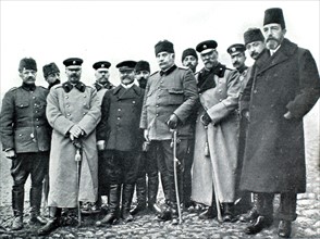 Signing of the Turkish-Bulgarian armistice (12-4-12)