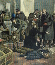 Reconstitution de la mort mystérieuse de M. Syveton du 8-1-1905