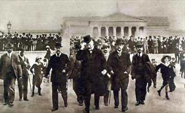 Première Guerre Mondiale. M. Venizelos élu à Mytilène
