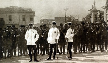 World War I. Insurrection of Cretan men-at-arms