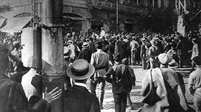 World War I. Demonstration in Crete (1916)