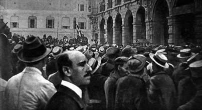 Première Guerre Mondiale. Manifestation en Crête