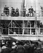 Première Guerre Mondiale. Expulsion de Grèce des représentants de l'Allemagne, de la Bulgarie, de l'Autriche et de la Turquie