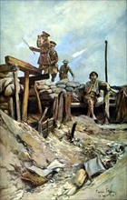 François Flameng, L'offensive britannique de la Somme (1916)
