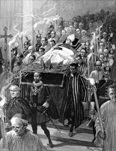Rome. Funeral of Pope Leo XIII (July 25, 1903)