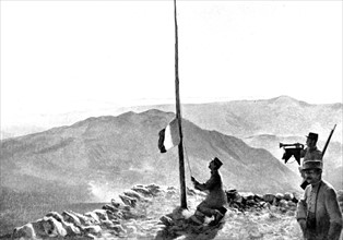 Morocco. Military operations in Bekrit (1921)