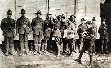 World War I. The "Dental Corps" of the New Zealand army
