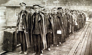 Première Guerre Mondiale. Russes et austro-hongrois échangent leurs prisonniers