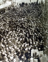 Première Guerre Mondiale, l'Irlande proteste  contre la conscription