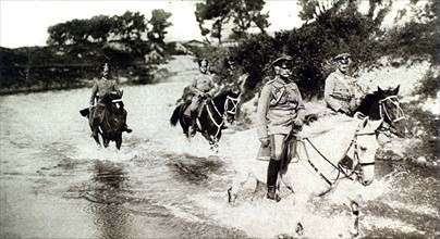 Première Guerre Mondiale. Le maréchal Mackensen sur le front (1915)