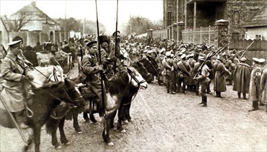 World War I. On the front of the Russian armies in Poland (1914)