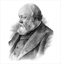 Portrait of Lord Salisbury (1900), English minister of foreign affairs from 1886 to 1892