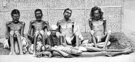 Famine in India (1900)
