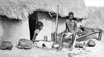 Famine in India (1900)