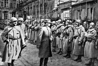 World War I. After the liberation of Noyon (1917)