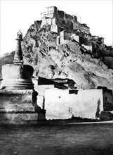 A Buddhist monastery in Ladak, south of Karakorum (1929)