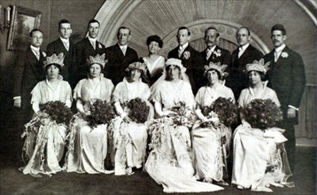 Mariage de la fille du président Wilson (25 Novembre 1913)