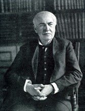 Portrait de Thomas Edison (1847-1931)