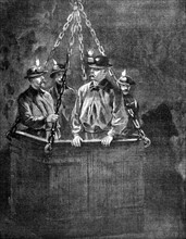 Le président Félix Faure visite les mines de Lens in "Le Journal illustré" du 11-12-1898
