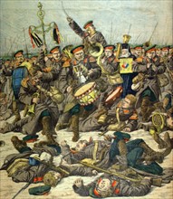 Russo-Japanese War. Battle of the Yalu (1904)