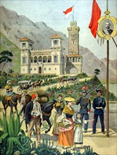 Paris. Exposition universelle. Pavillon de Monaco du 29-7-1900