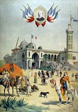 Paris World's Fair: Algerian pavilion (1900)
