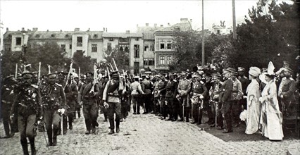 The Bulgarian army's return to Sofia (1913)