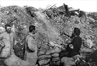 World War I. Pilgrimage to Notre-Dame-de-Lorette (1915)