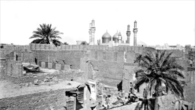 The Kazmein mosque, in Baghdad (1917)